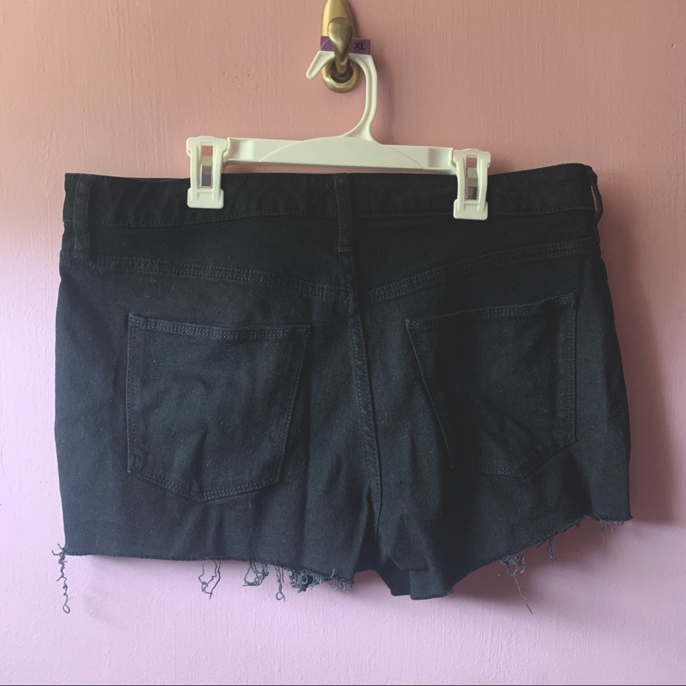 Size 12 Black Denim Shorts Universal Thread